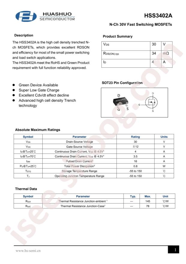 HSS3402A