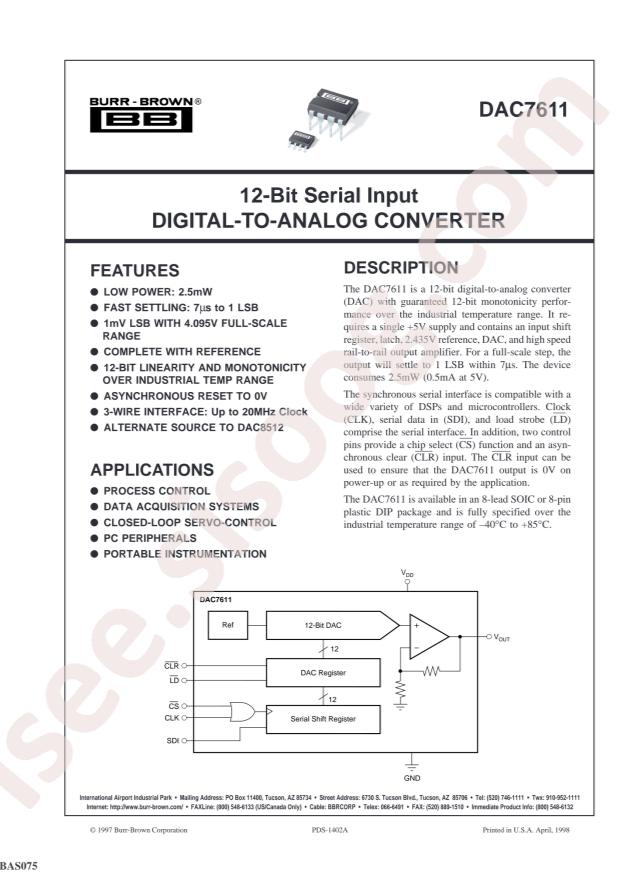 DAC7611U
