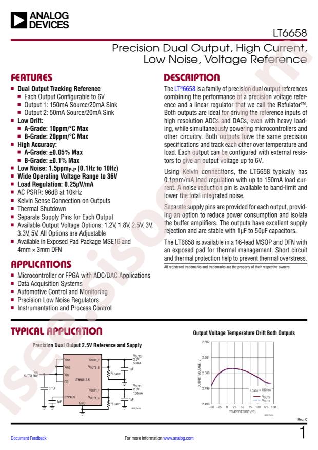 LT6658AHDE-2.5#TRPBF