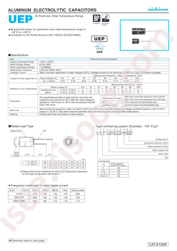 UEP1A330MDD