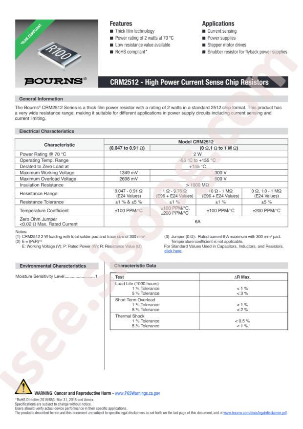 CRM2512-FX-R100ELF