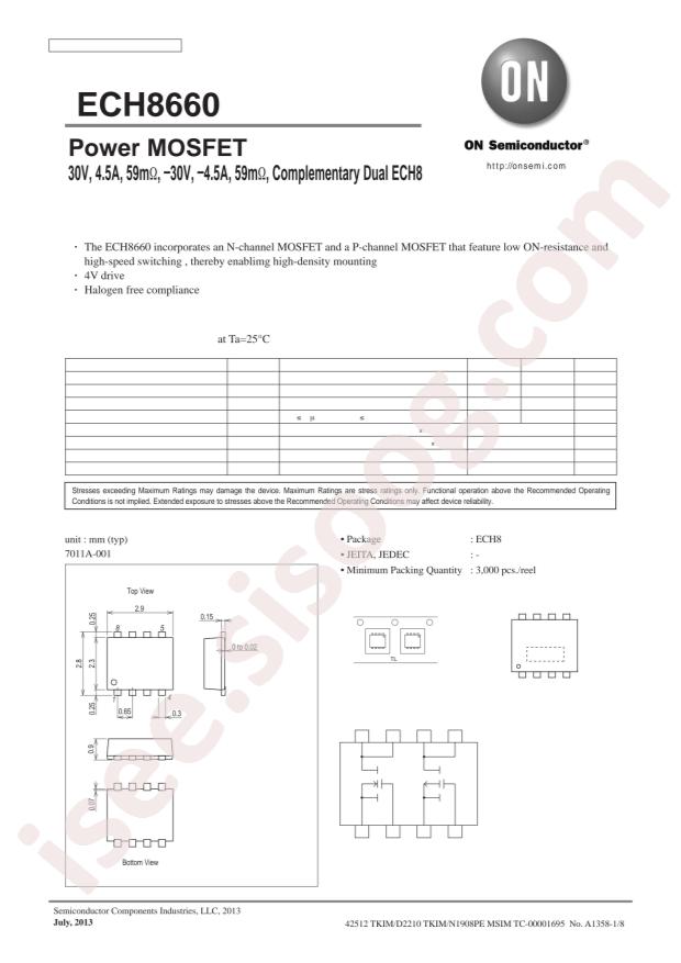 ECH8660-TL-H