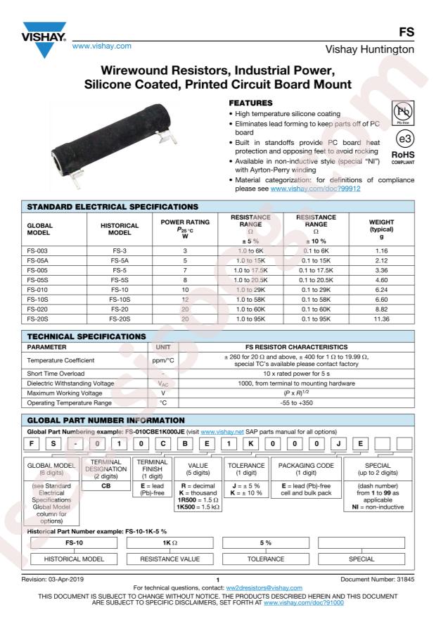FS-020CBE10R00JE