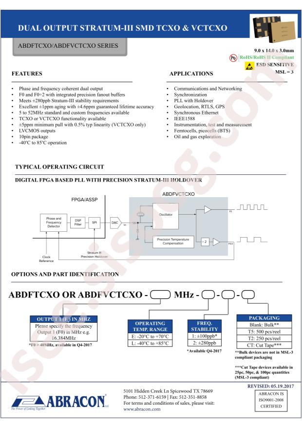 ABDFVCTCXO-19.200MHz-E-2-T5