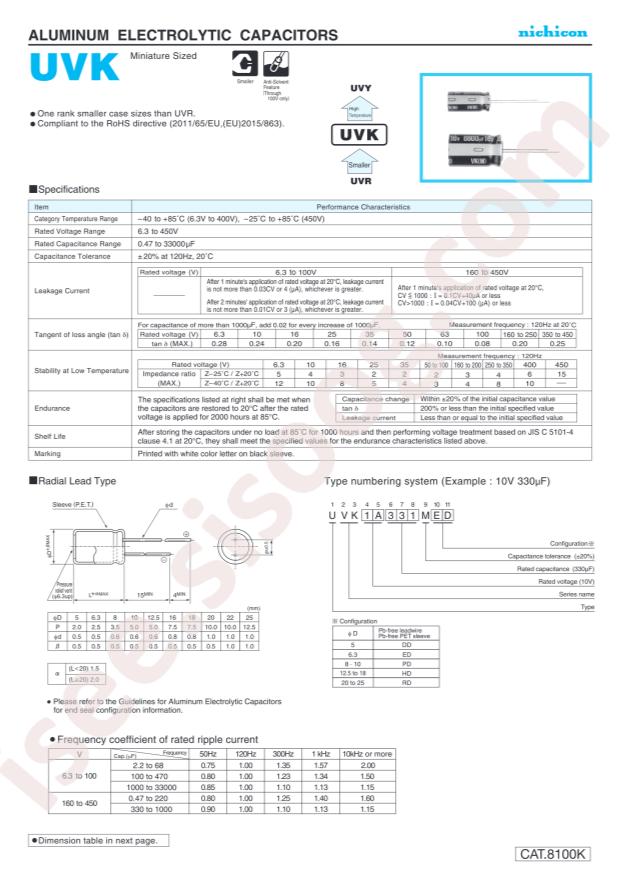UVK1E102MPD1TD