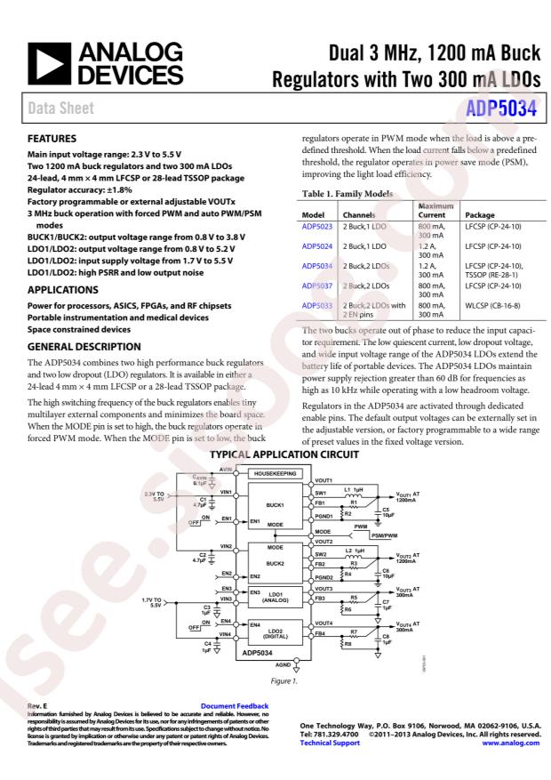 ADP5034AREZ-1