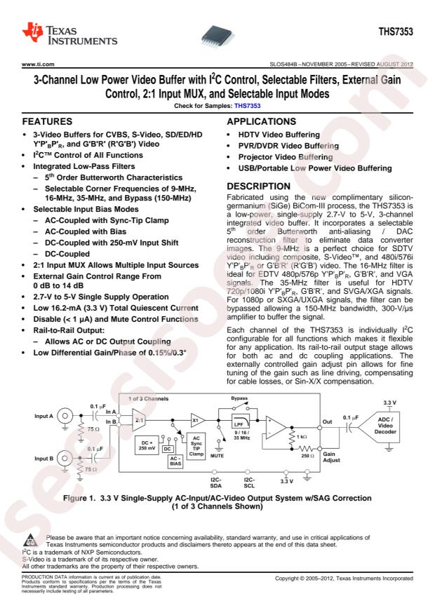 THS7353PWR