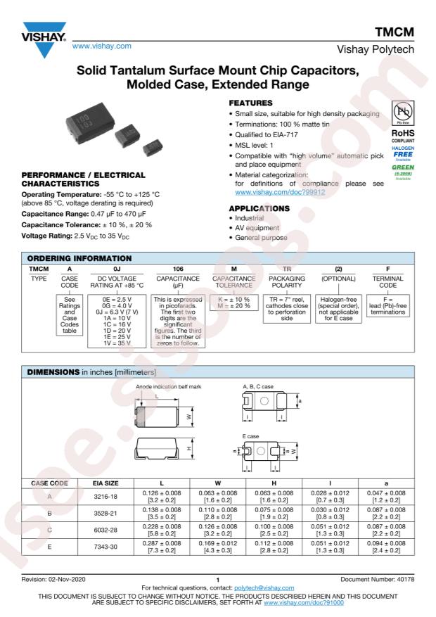 TMCMA1A336MTRF