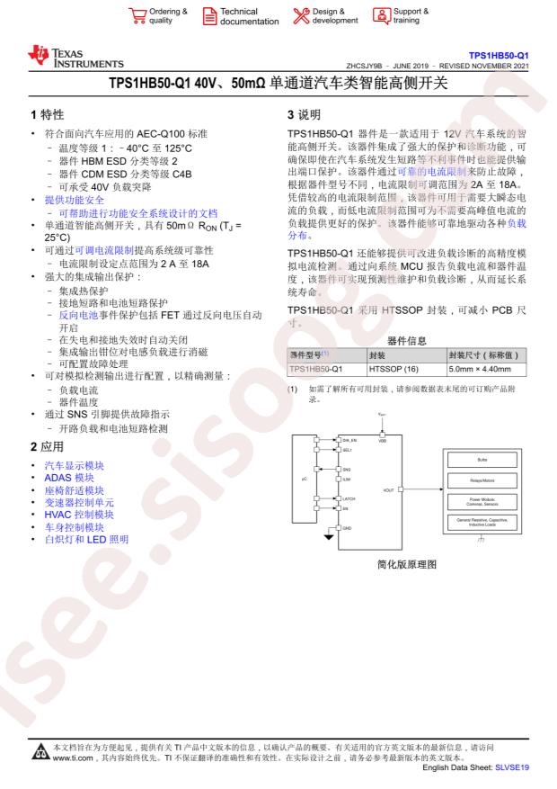 TPS1HB50AQPWPRQ1