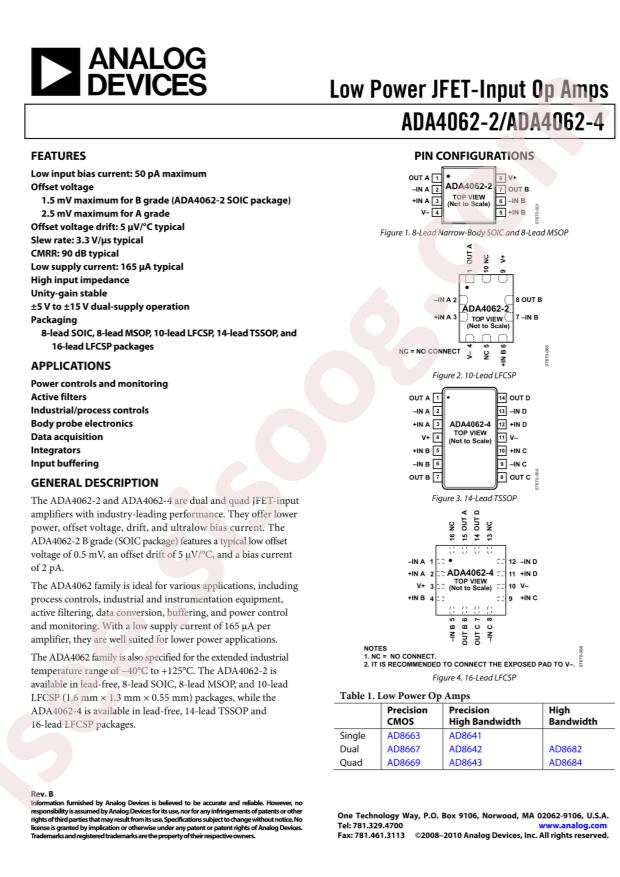 ADA4062-2ARMZ-RL