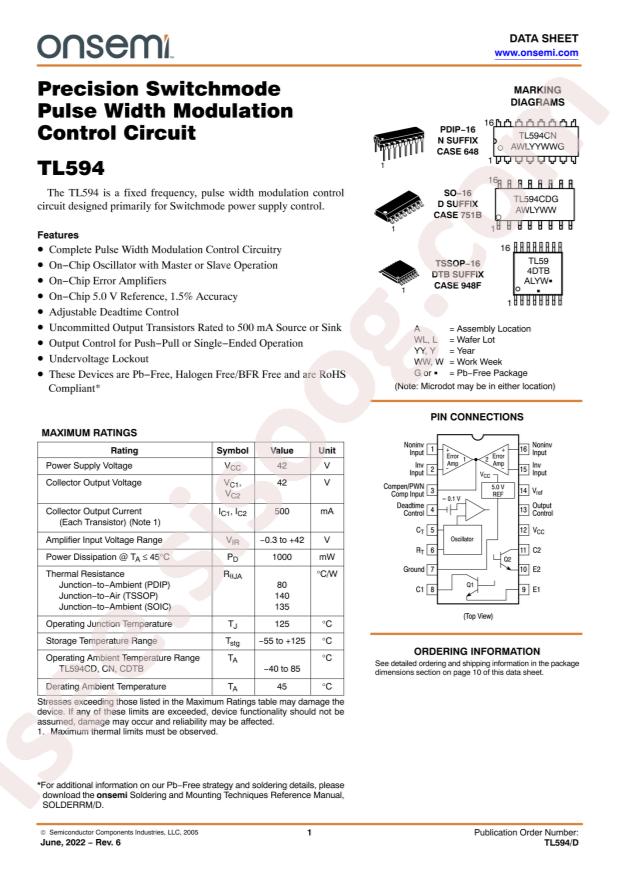 TL594CDTBR2G