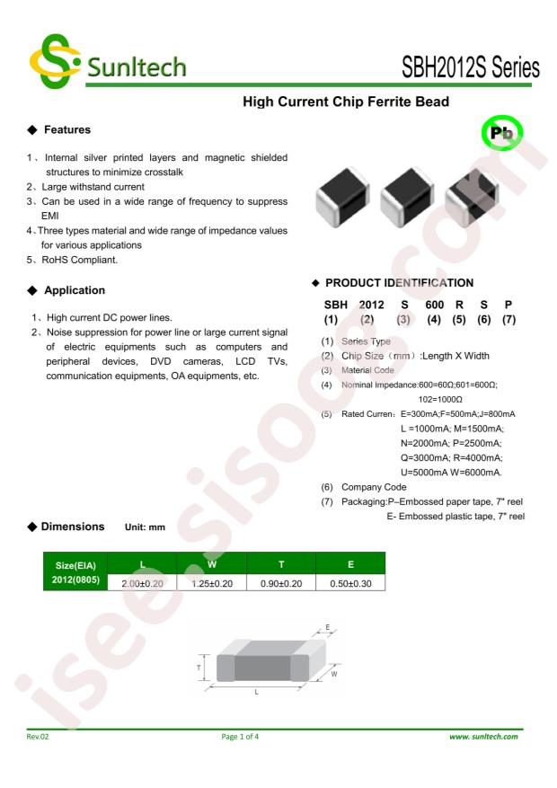 SBH2012S121QSP