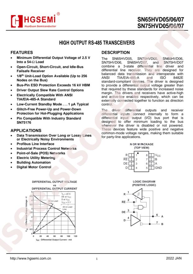SN65HVD07EIM/TR