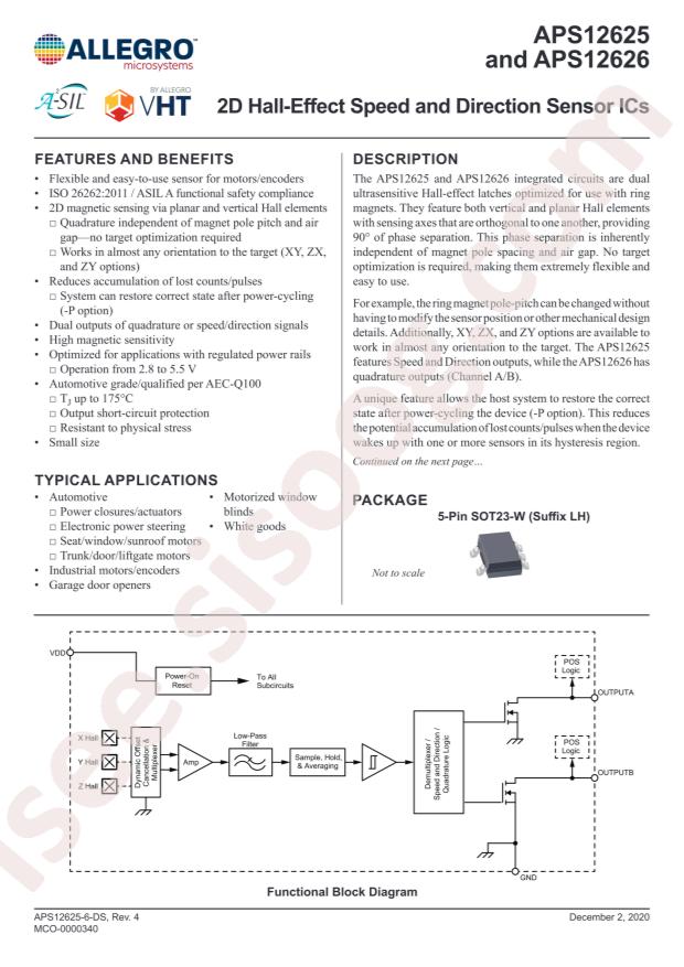 APS12626LLHALT-BFP