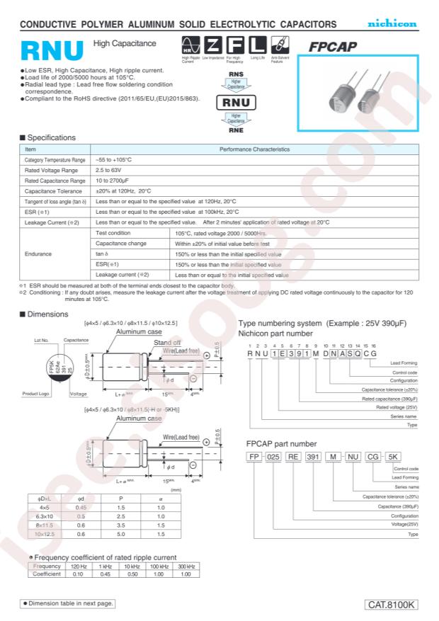 RNU1D391MDN1PX