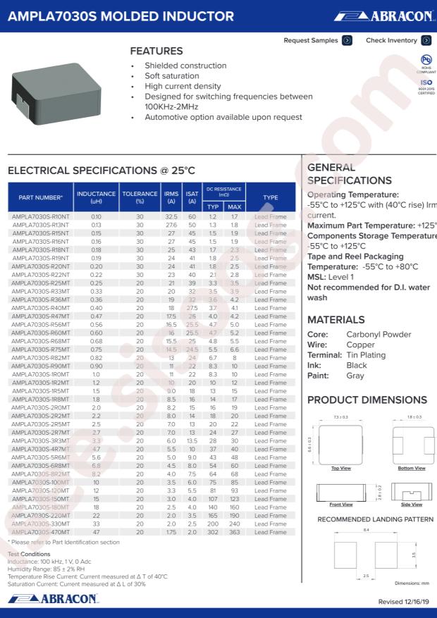 AMPLA7030S-R68MT