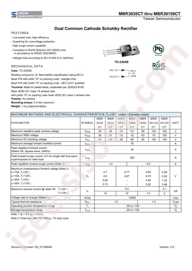 MBR3045CT