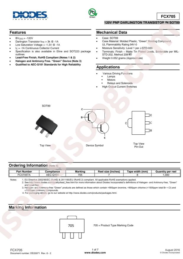 FCX705TA