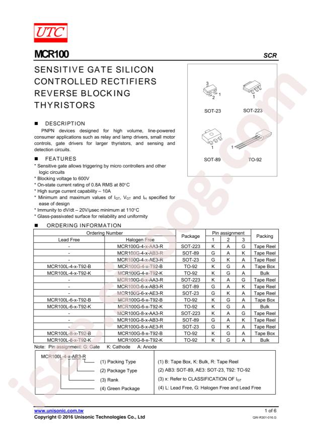 MCR100G-6-AC-AB3-R