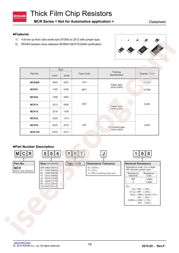 MCR03ERTF1211