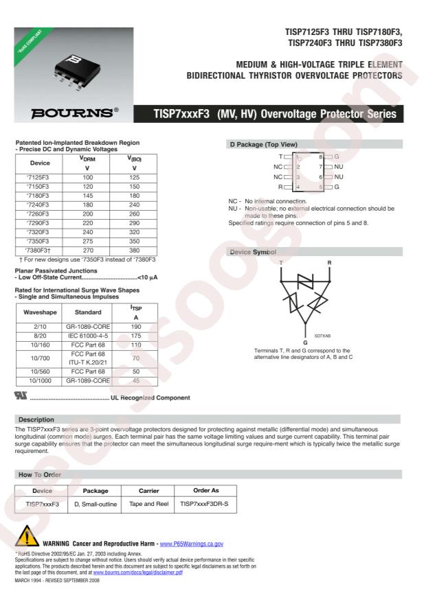 TISP7125F3DR-S