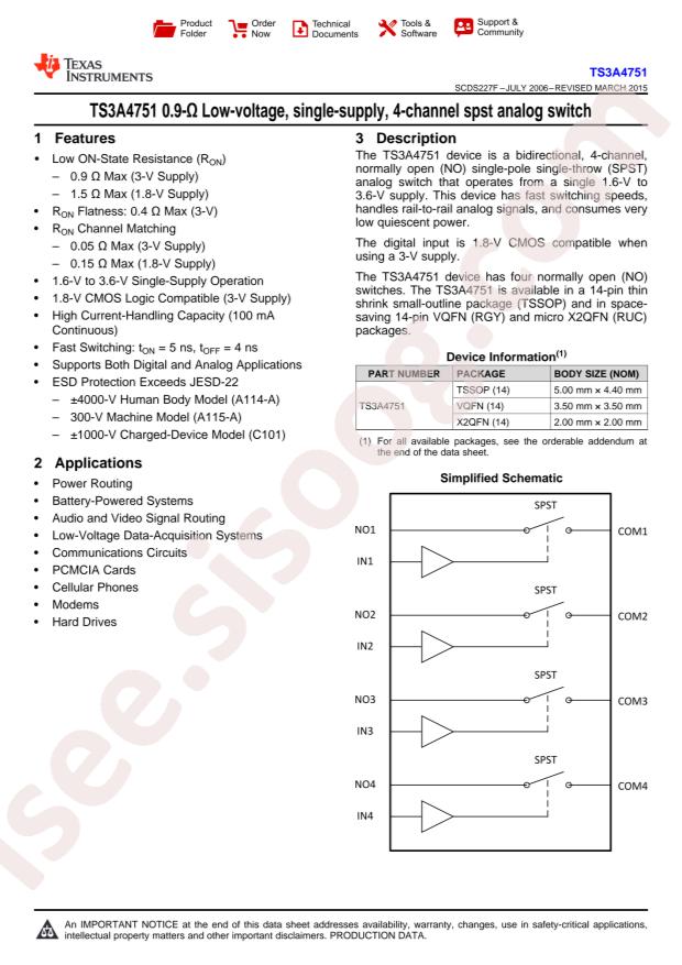 TS3A4751RUCR
