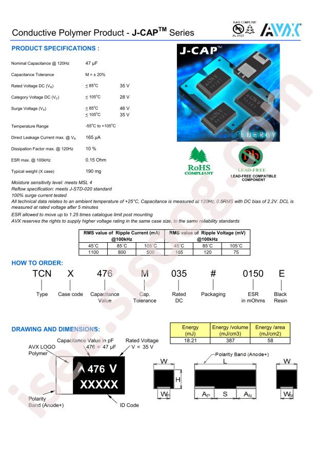 TCNX476M035R0150E