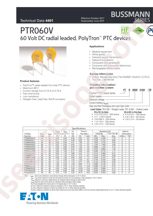 PTR060V0010-BK1
