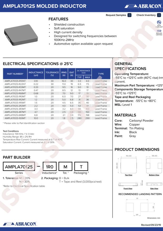 AMPLA7012S-1R5MT