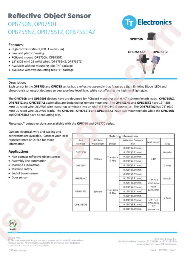 OPB750N