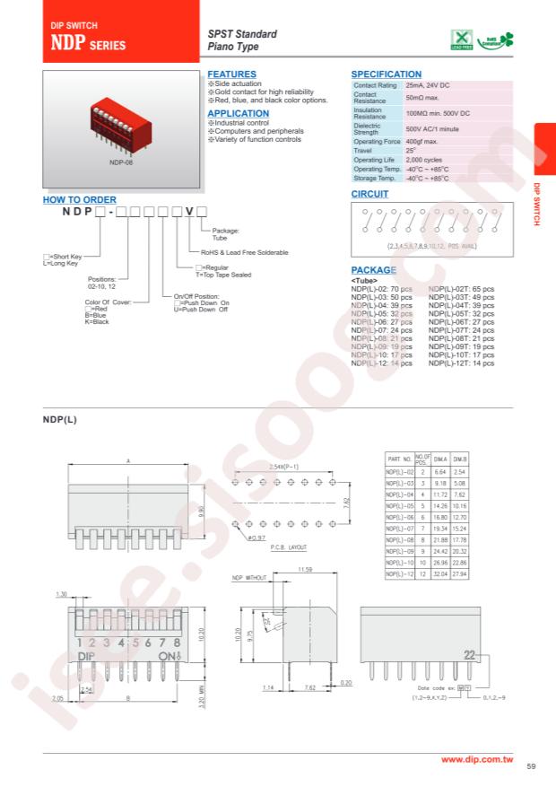 NDPL-08B-V