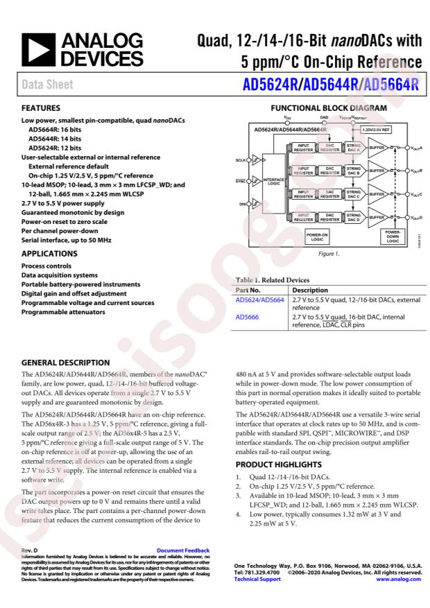 AD5644RBRMZ-3