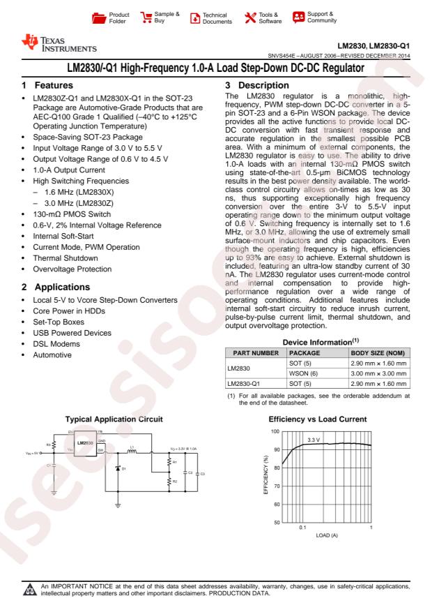 LM2830XMF/NOPB