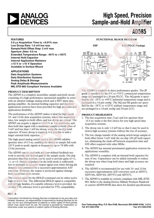 AD585AQ