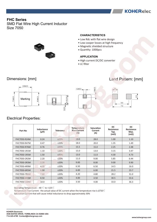 FHC7050-4R9M