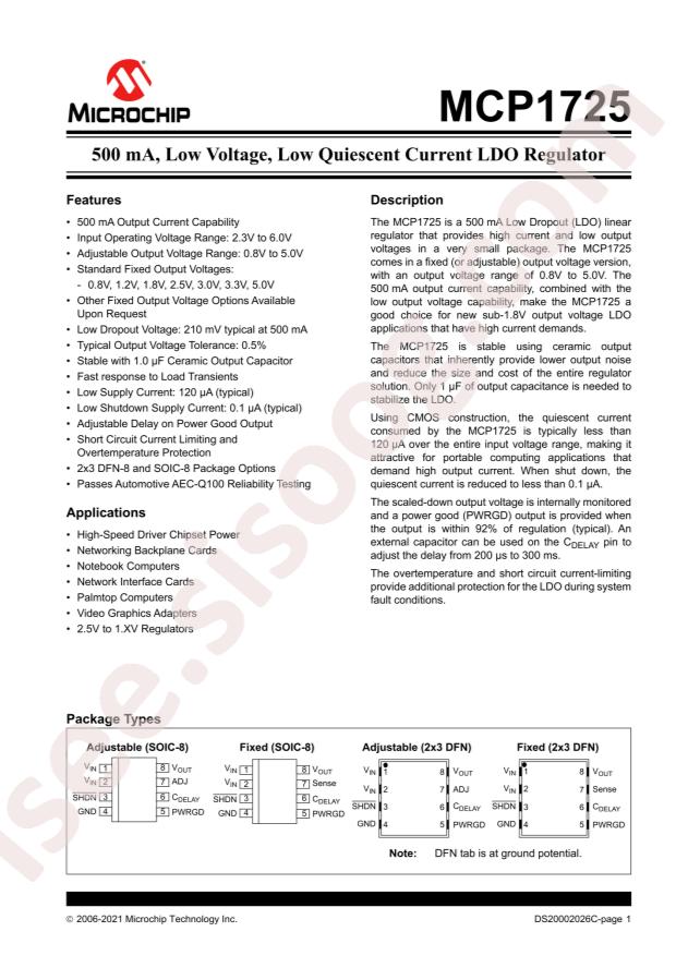 MCP1725-1802E/SN