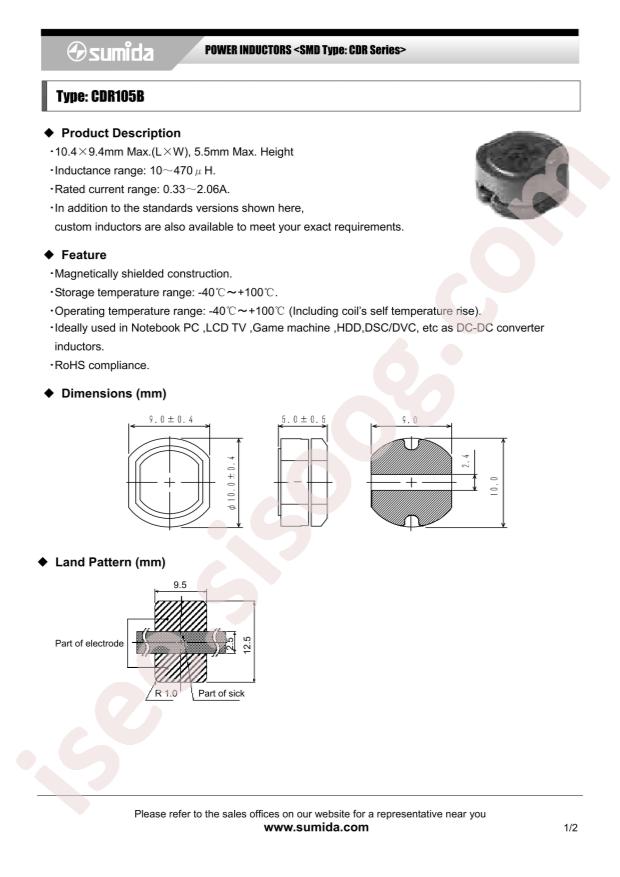 CDR105BNP-151KC