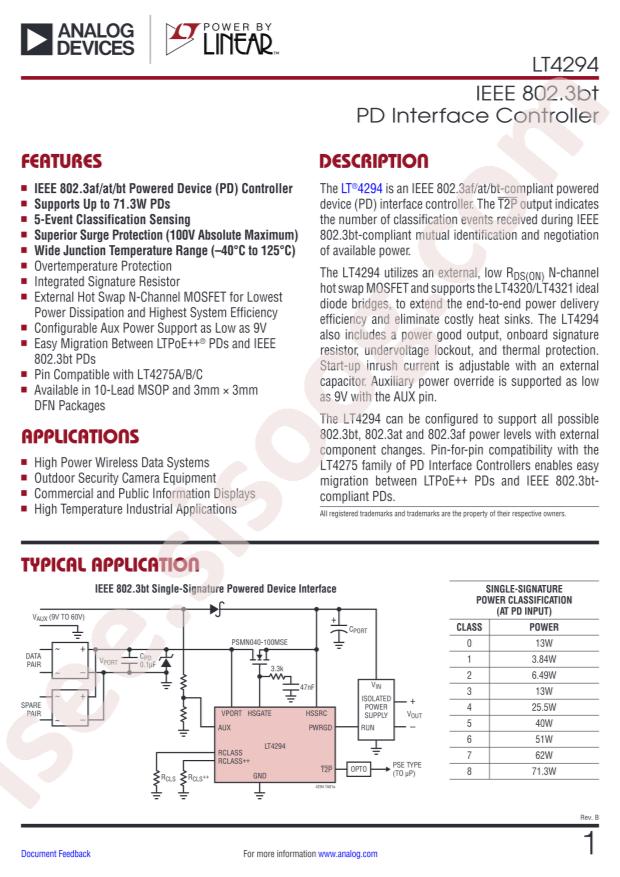 LT4294IMS#PBF