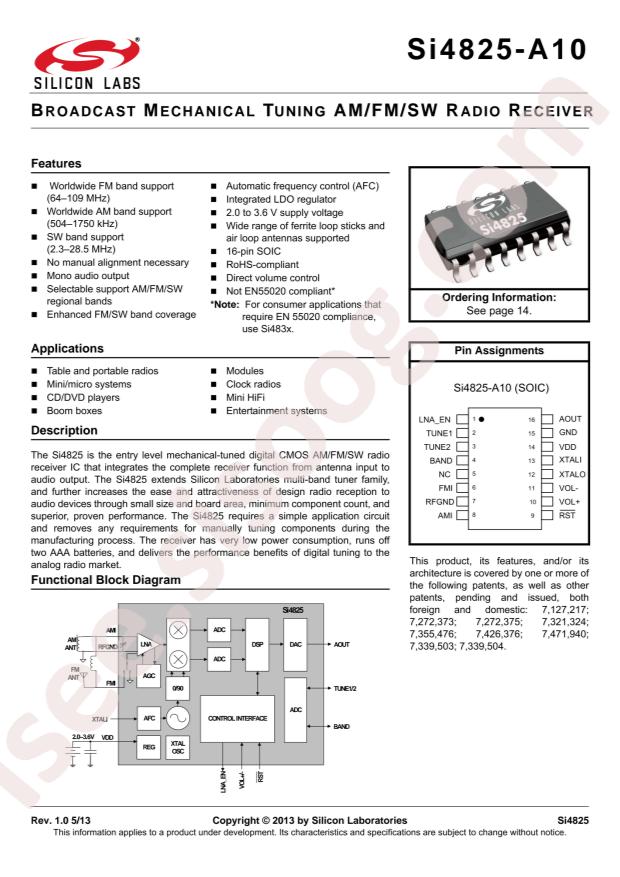 SI4825-A10-CS