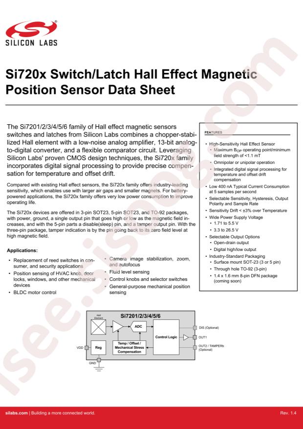 SI7201-B-22-IV