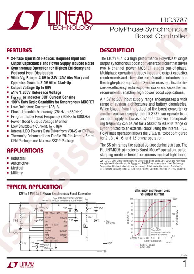 LTC3787EGN#PBF