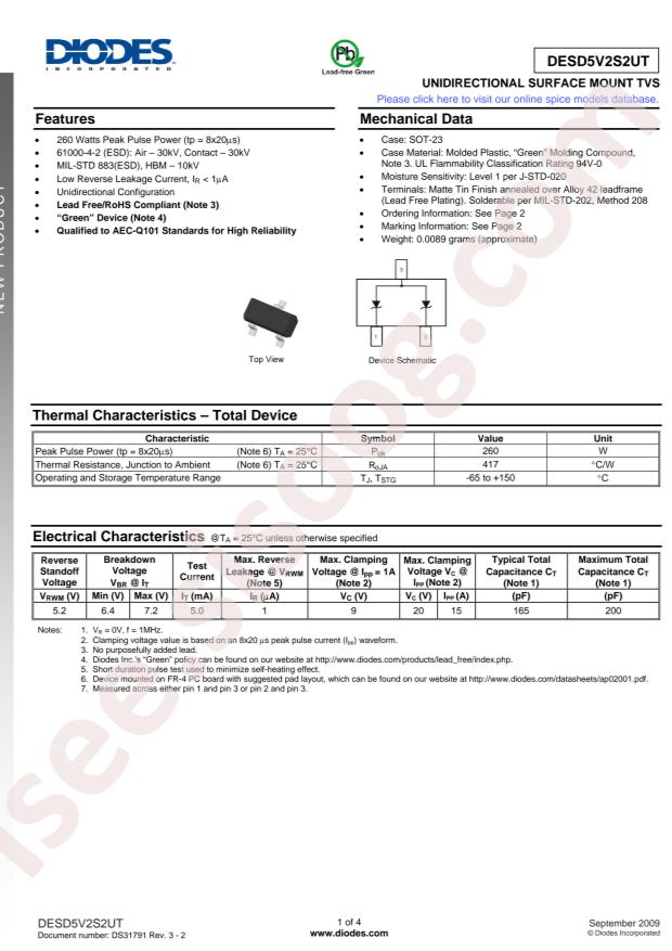 DESD5V2S2UT-7