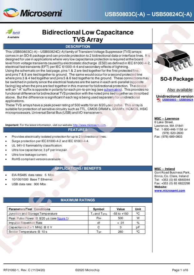 USB50803CE3/TR13