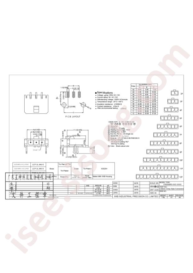 X3025WRS-03C-LPSW