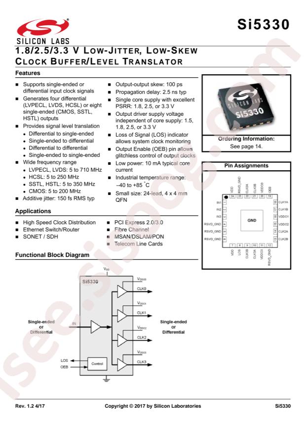 SI5330B-B00205-GM