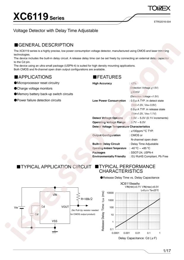 XC6119C33ANR-G