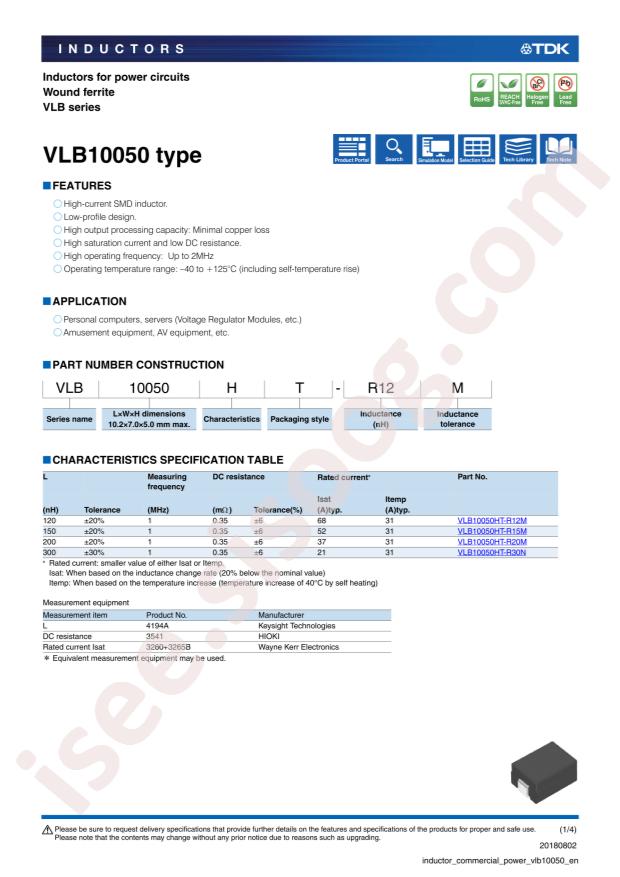 VLB10050HT-R15M