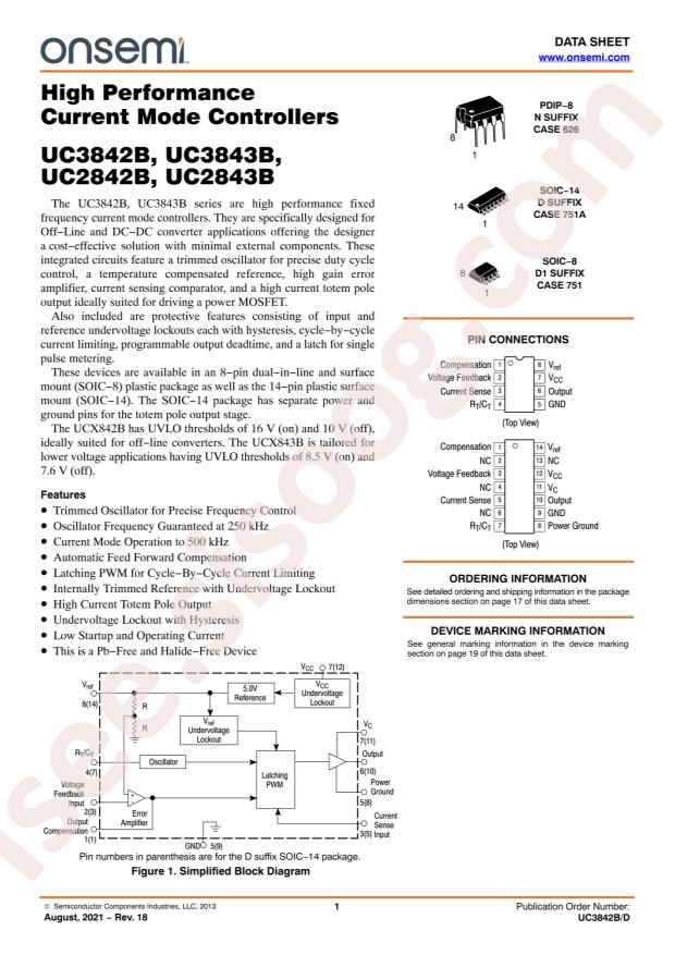 UC3842BDG