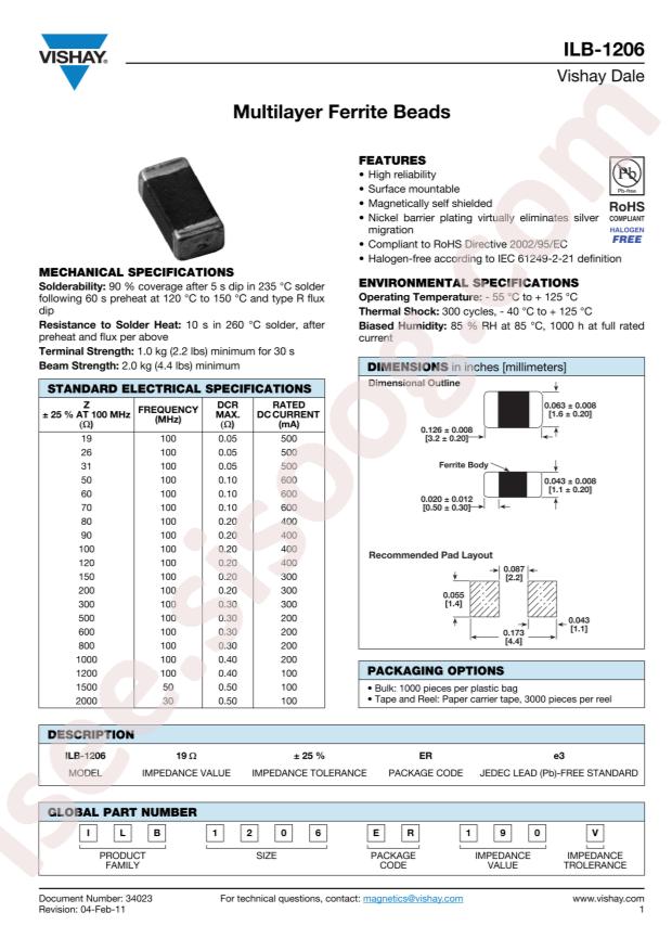 ILB1206ER190V