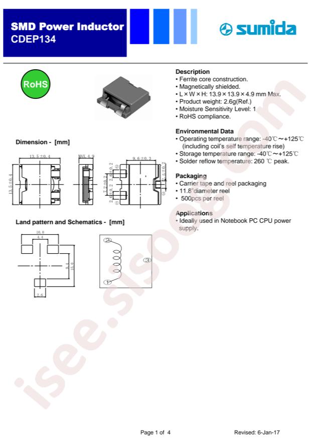 CDEP134NP-0R9MC